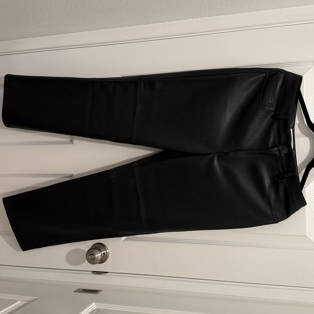 NWT MANGO Leather Pants